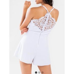 Elsie Halter Romper
